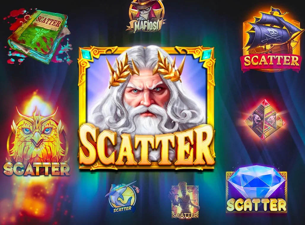 Что такое Scatter в слотах и как работает скаттер-символ